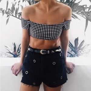 Forever21 Distressed Denim Shorts